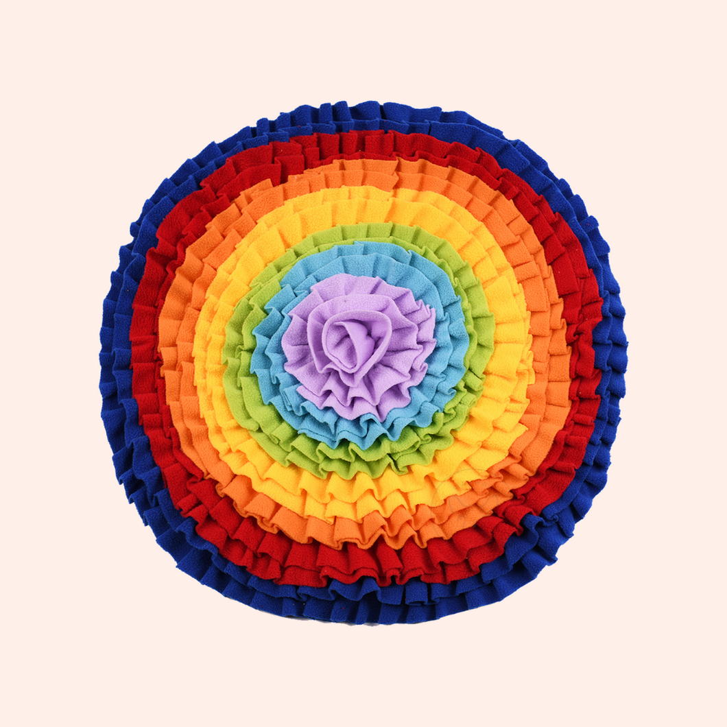 Rainbow Snuffle Mat (Round)
