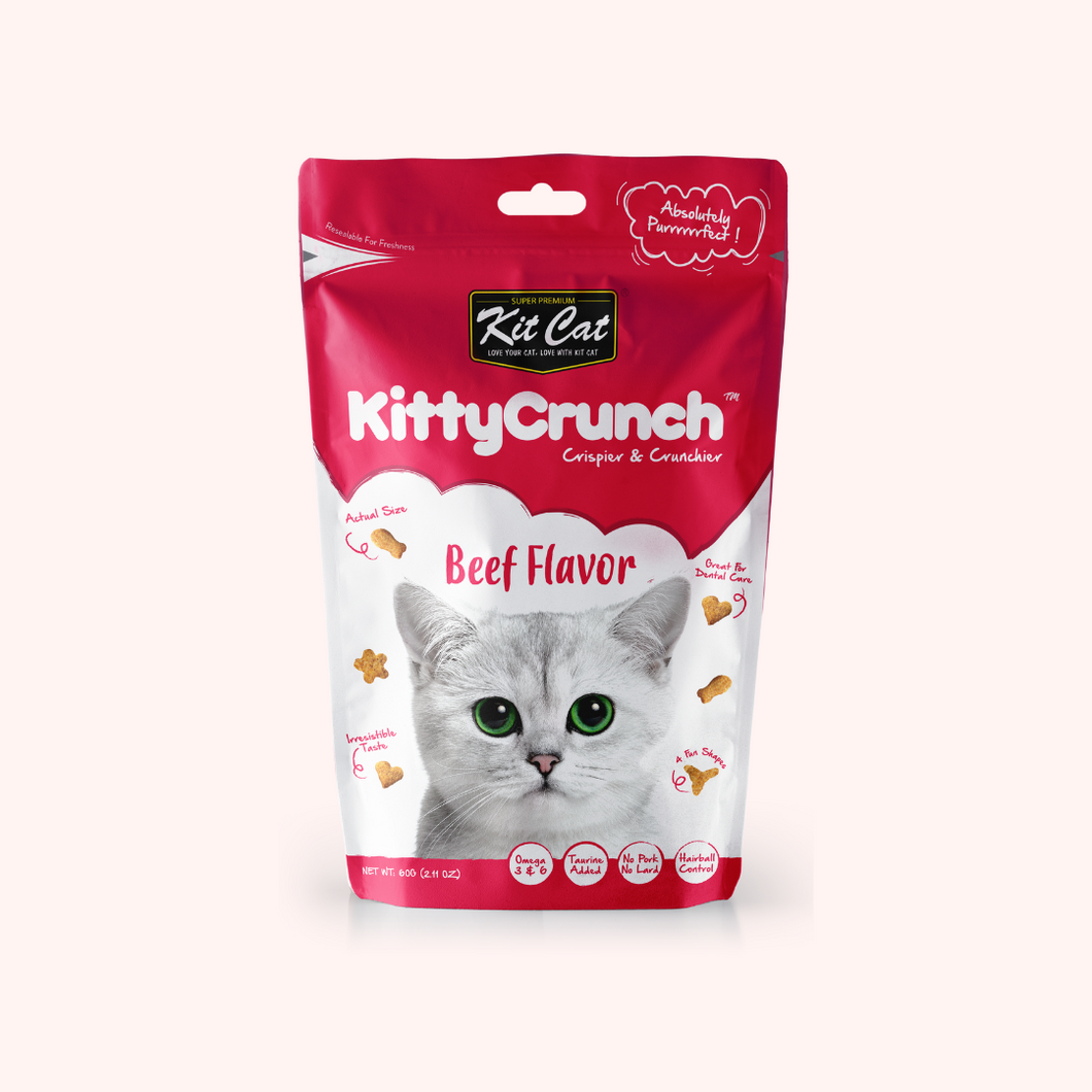 Kit Cat Kitty Crunch(Beef) EXP:22/11/2023