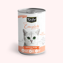 Load image into Gallery viewer, Kit Cat Complete Cuisine Canned Cat Food (Chicken &amp; Salmon)
