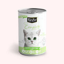 Load image into Gallery viewer, Kit Cat Complete Cuisine Canned Cat Food (Chicken &amp; Whitebait)
