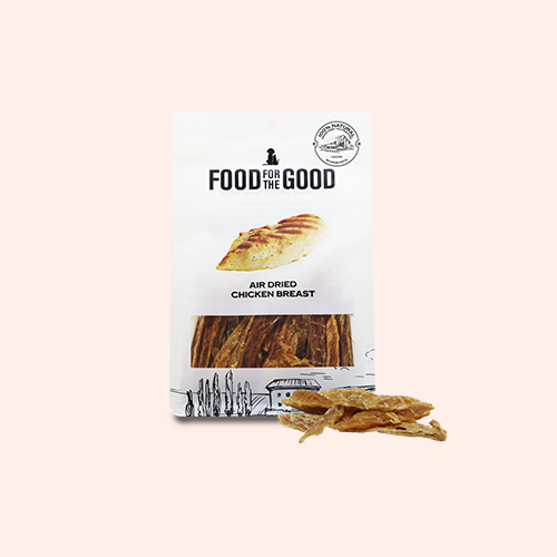 Food For The Good Air Dried Chicken Breast Cat & Dog Treats