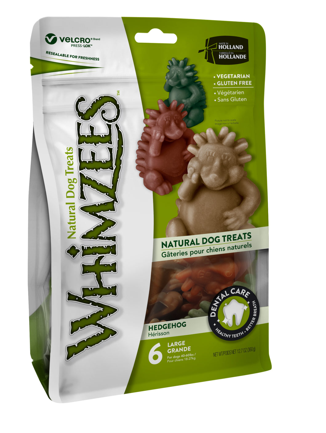 Whimzees Hedgehog Dental Treats For Dogs