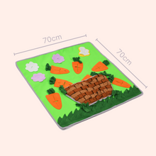 Load image into Gallery viewer, Carrot in a basket Snuffle Mat
